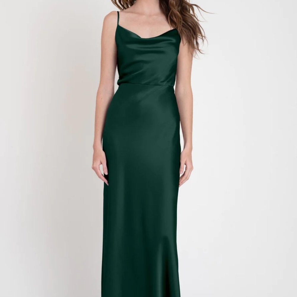 Jenny Yoo Sylvie Dress in Emerald 4